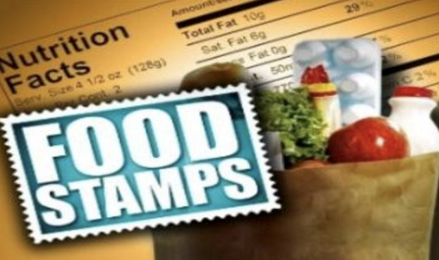 food stamp sign in