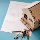 house with keys and agreement